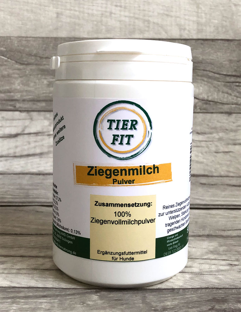Welpen Ziegenmilch